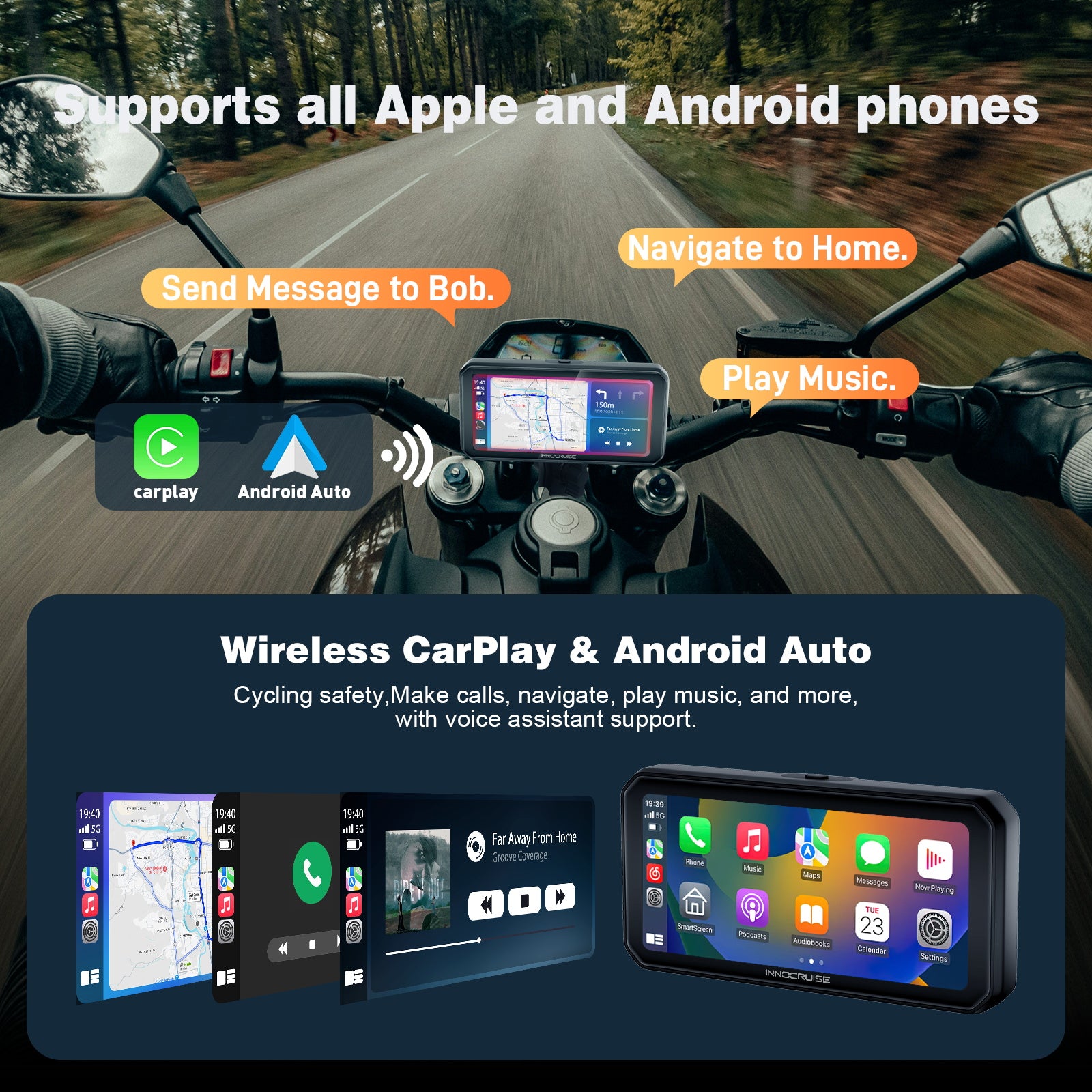 Innocruise Moto Audio Pro (6,25") 