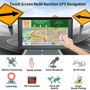 Innocruise X20H 7 Zoll GPS-Navigationsgeräte für Auto/LKW/Wohnmobil 2025 mit Europakarte – Sprachführung, POI- & Geschwindigkeitswarnung, lebenslange kostenlose Kartenupdates