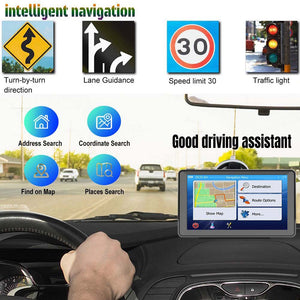 Innocruise X20H 7 Zoll GPS-Navigationsgeräte für Auto/LKW/Wohnmobil 2025 mit Europakarte – Sprachführung, POI- & Geschwindigkeitswarnung, lebenslange kostenlose Kartenupdates